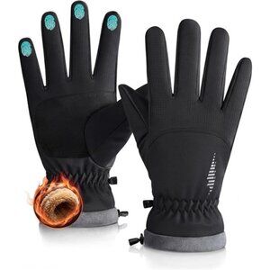 Winter Gloves Waterproof Touchscreen Thermal Ski Snow Gloves for Men Women Outdo